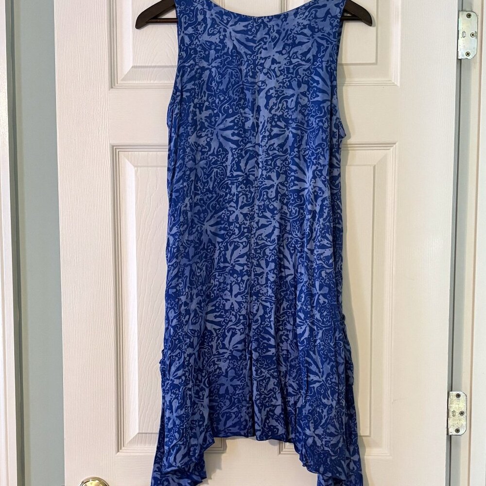 Mexicali Blues Batik Blue Sundress Size L